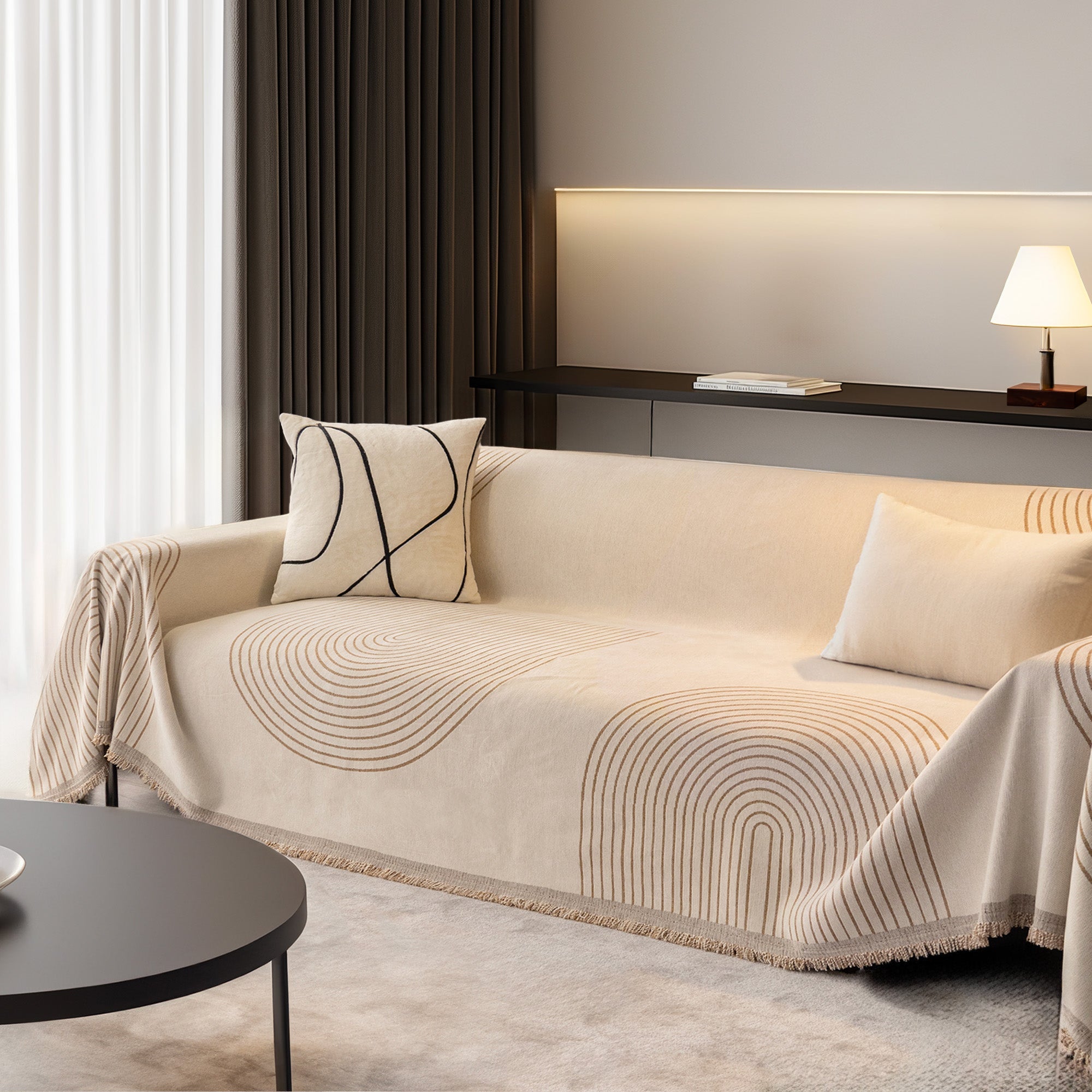 PlushGuard™ | Omkeerbare Bankhoes met Huisdiervriendelijke Duurzaamheid