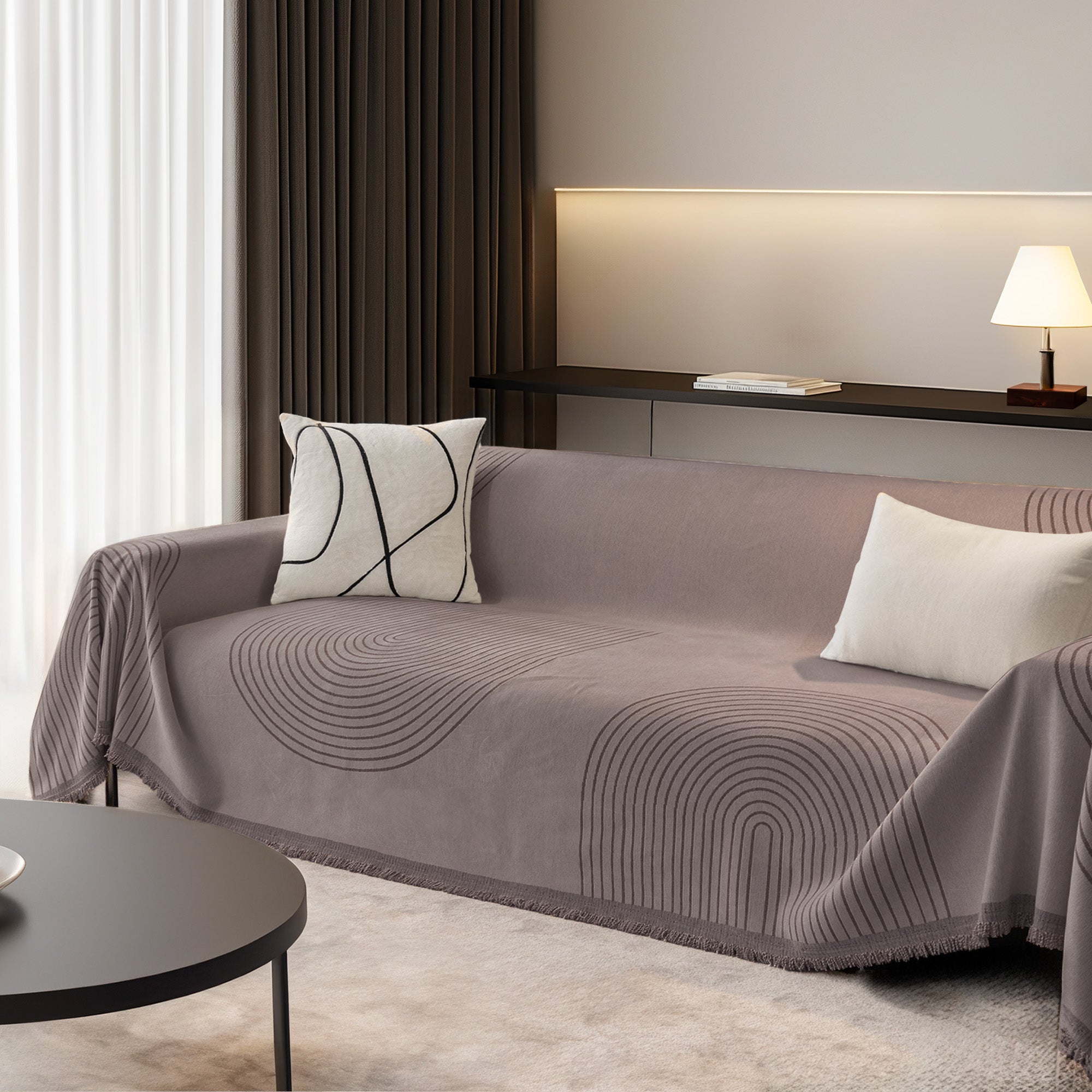 PlushGuard™ | Omkeerbare Bankhoes met Huisdiervriendelijke Duurzaamheid