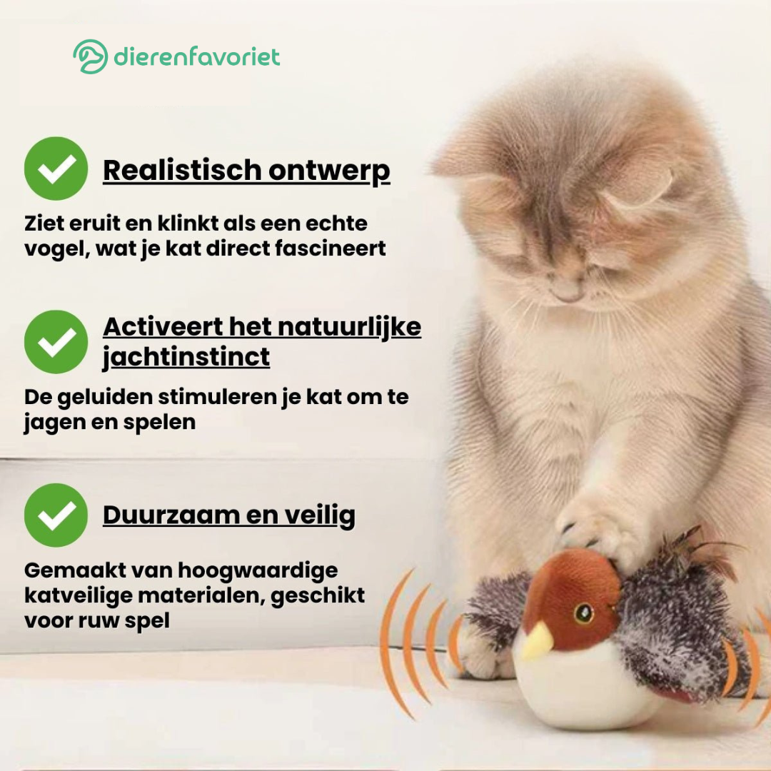 Jachtvogel™ | Ontwaak de jager in je kat!