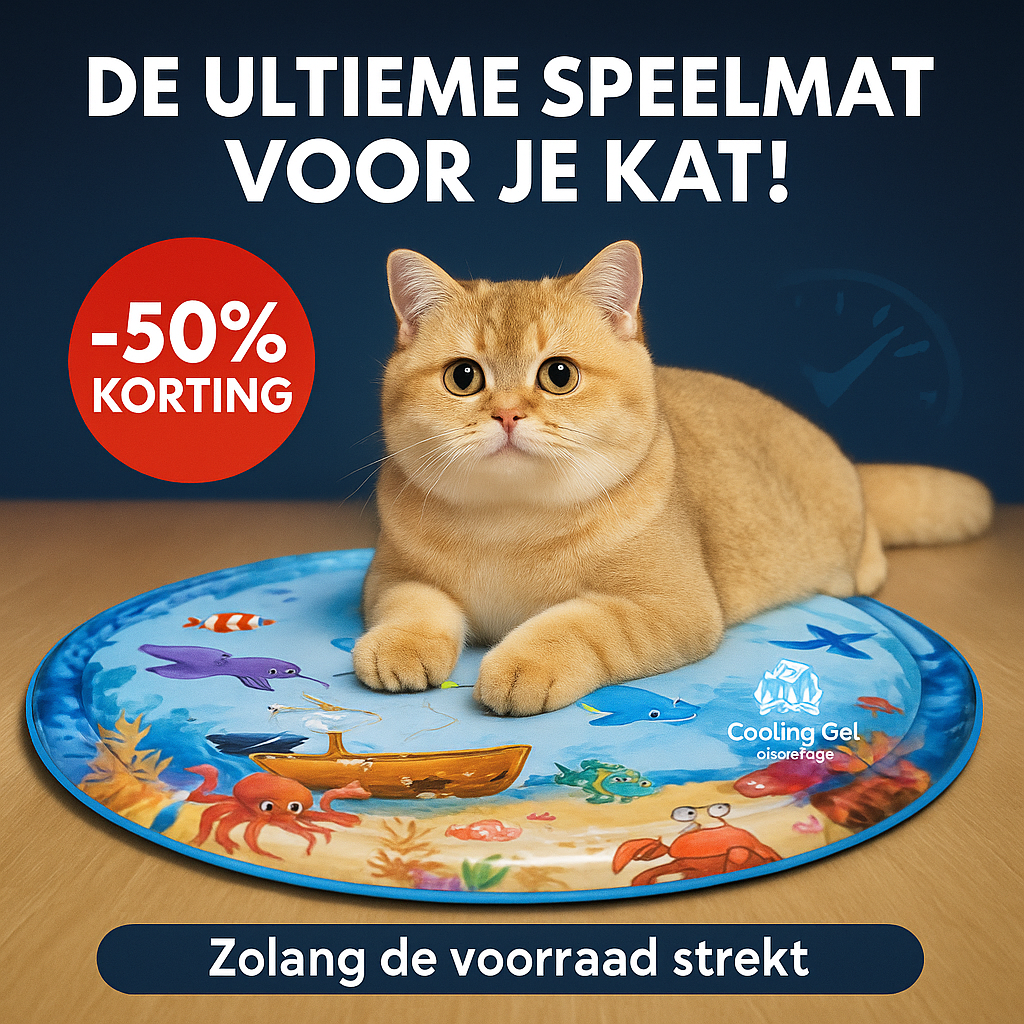 AquaPaws™ | Speelmat - Verkoelend Vermaak
