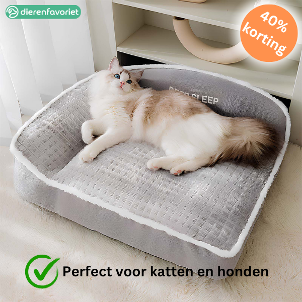 SleepyPaws™ | Premium Warm Kussenbed voor Grote Honden