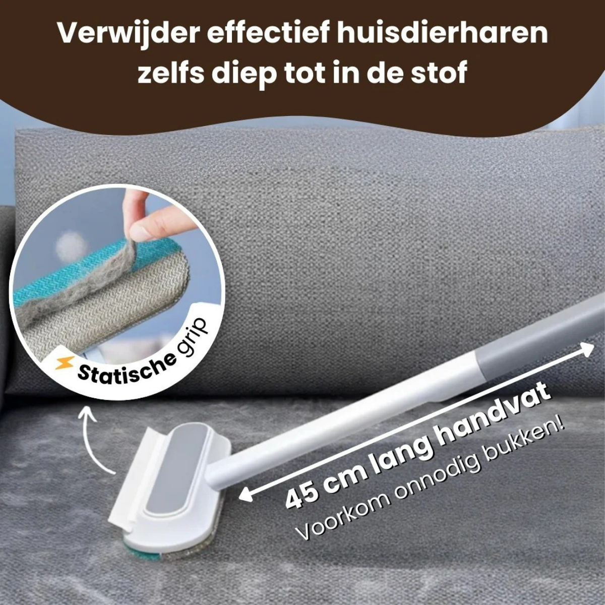 FurSweep | 3-in-1 Huisdierhaar Verwijderaar