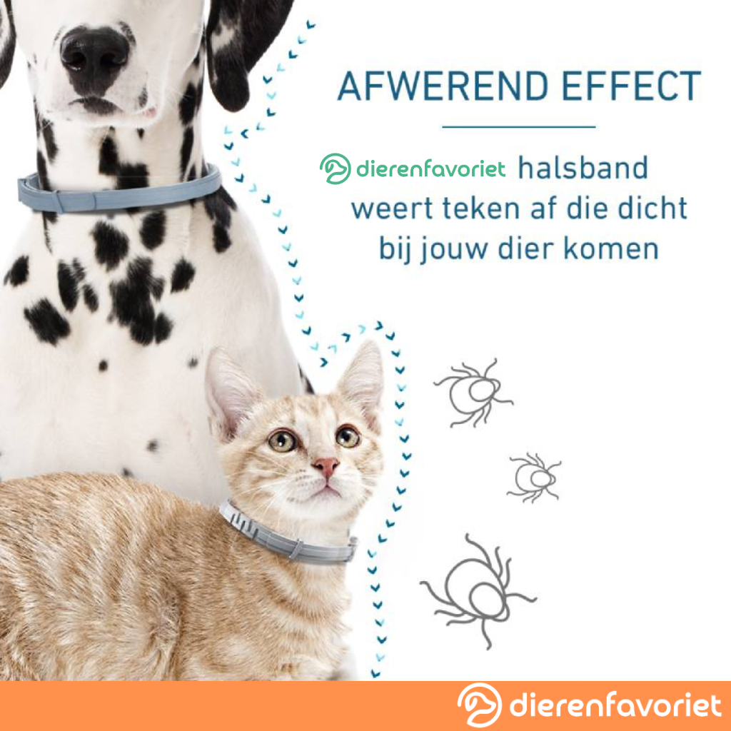 Vlooienhalsband™ Nooit meer last van vlooien!