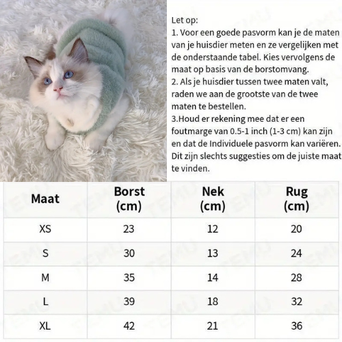 SnugglePaws™ Warmte en comfort, voor elke pootje!