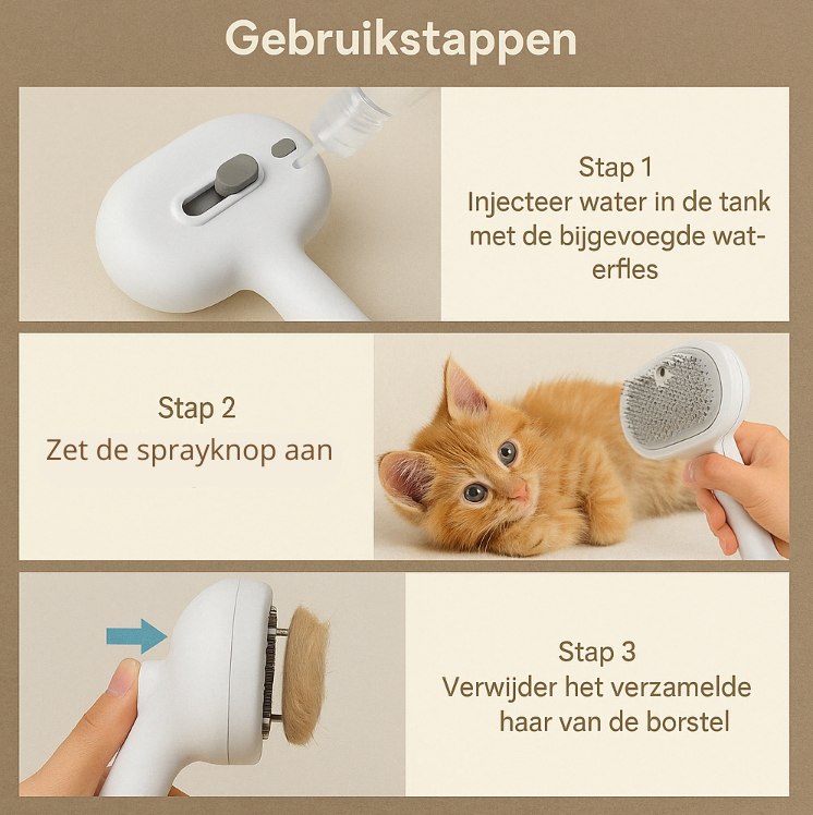 FreshFur™ | Zeg vaarwel tegen losse haren in huis!