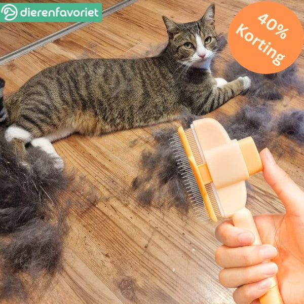 FurFix™ | Stressvrije kattenborstel voor een gezonde, klitvrije vacht