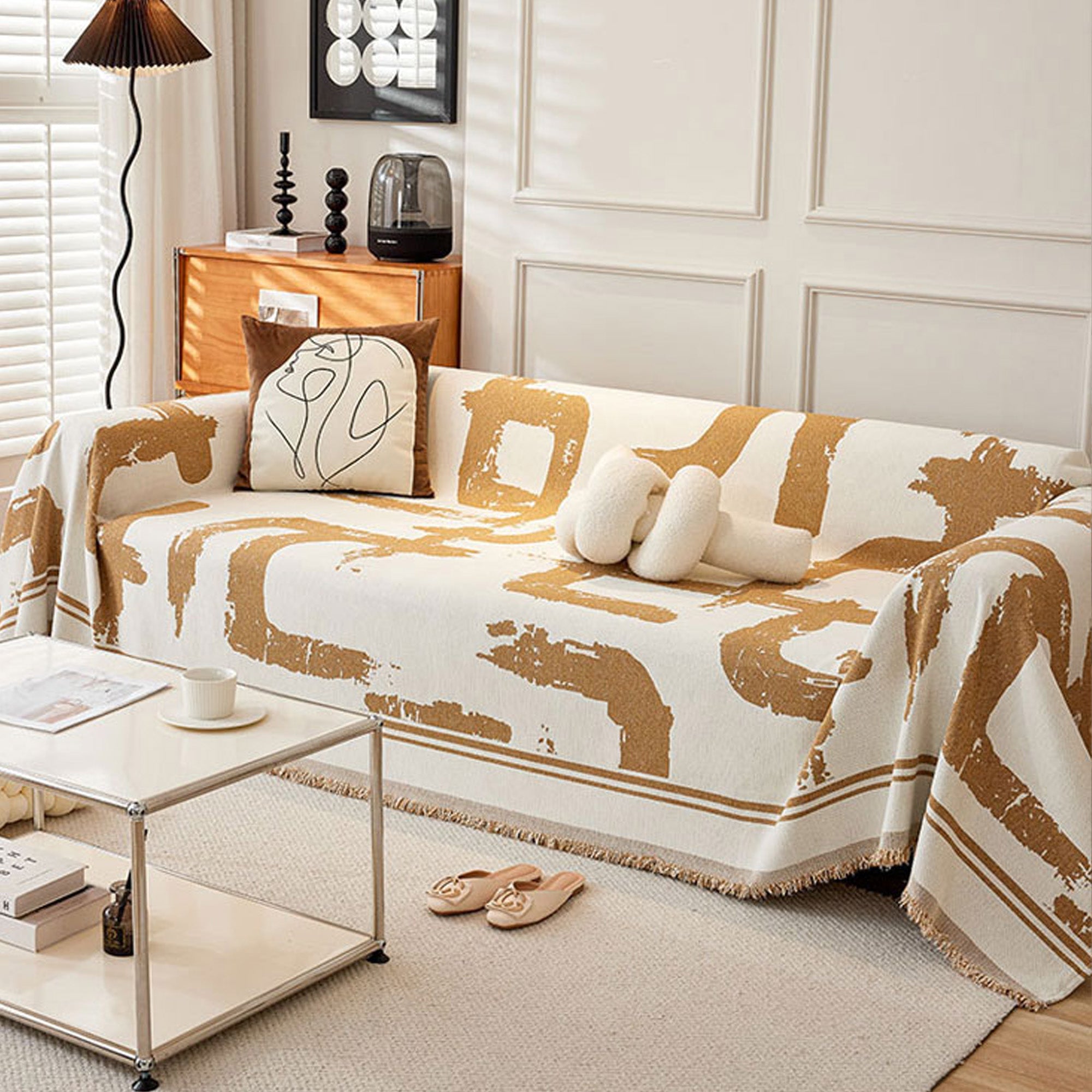 ZenFur™ | Minimalistische Monochrome Bankhoes