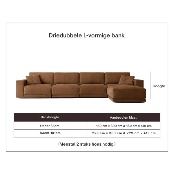 ComfyCover™ | Elegante Bankhoes voor Ultiem Comfort en Stijl
