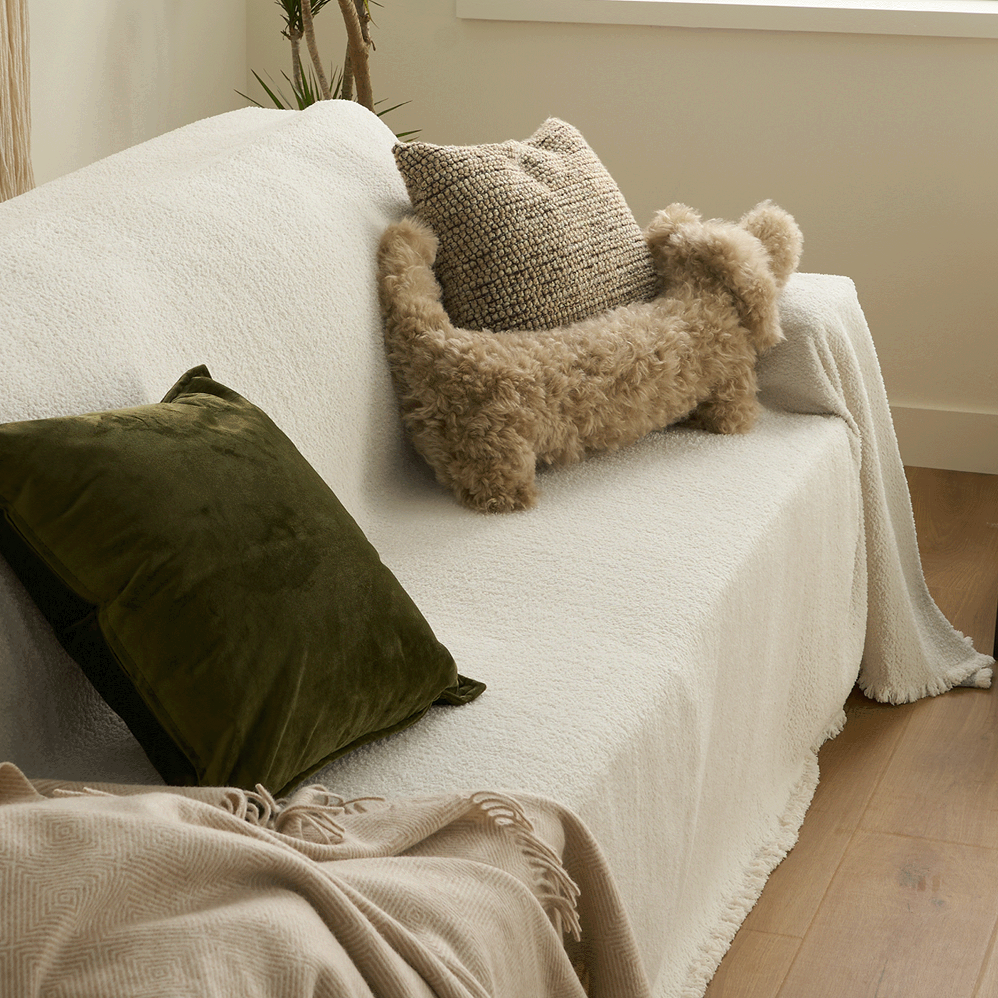ComfyCouch™ | Omkeerbare Winter Bankhoes voor Ultiem Comfort