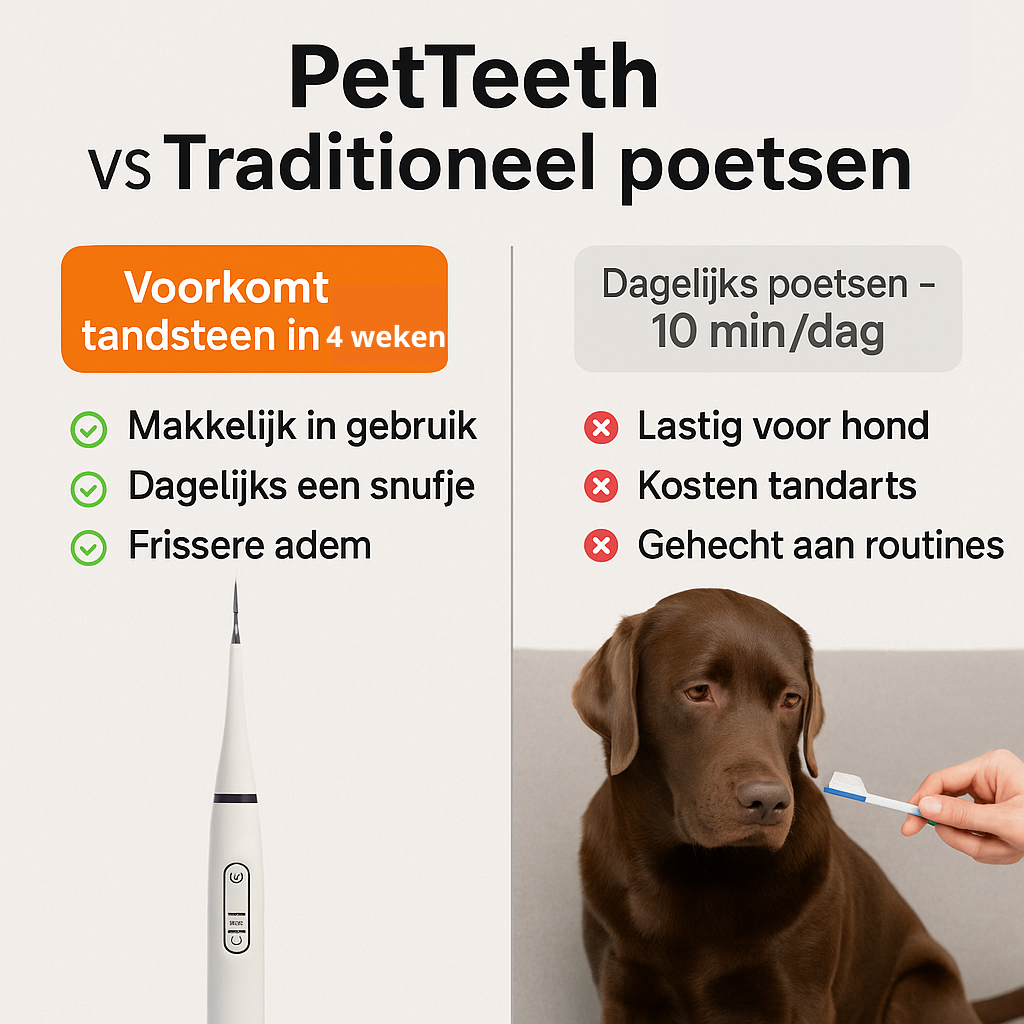 PetTeeth™ | Bescherm je hond tegen tandsteen!