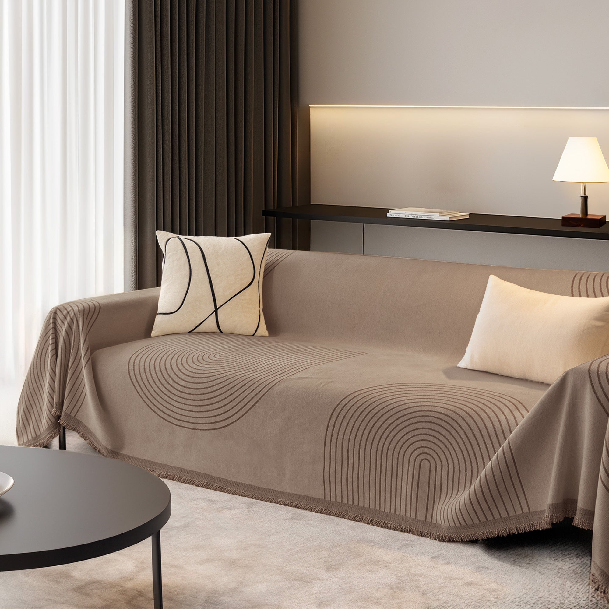 PlushGuard™ | Omkeerbare Bankhoes met Huisdiervriendelijke Duurzaamheid