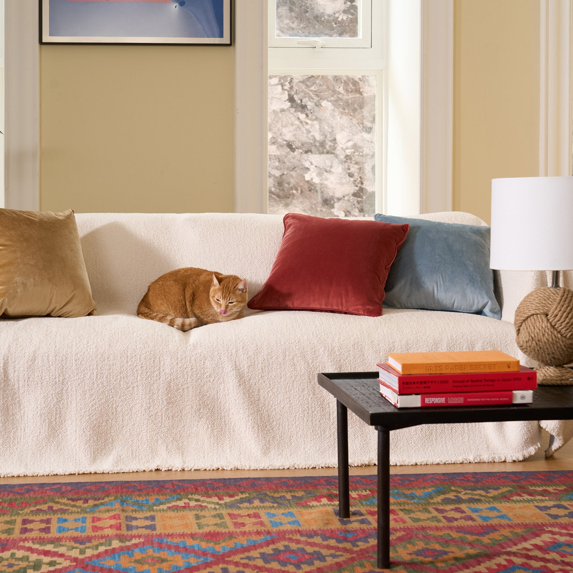 ComfyCouch™ | Omkeerbare Winter Bankhoes voor Ultiem Comfort