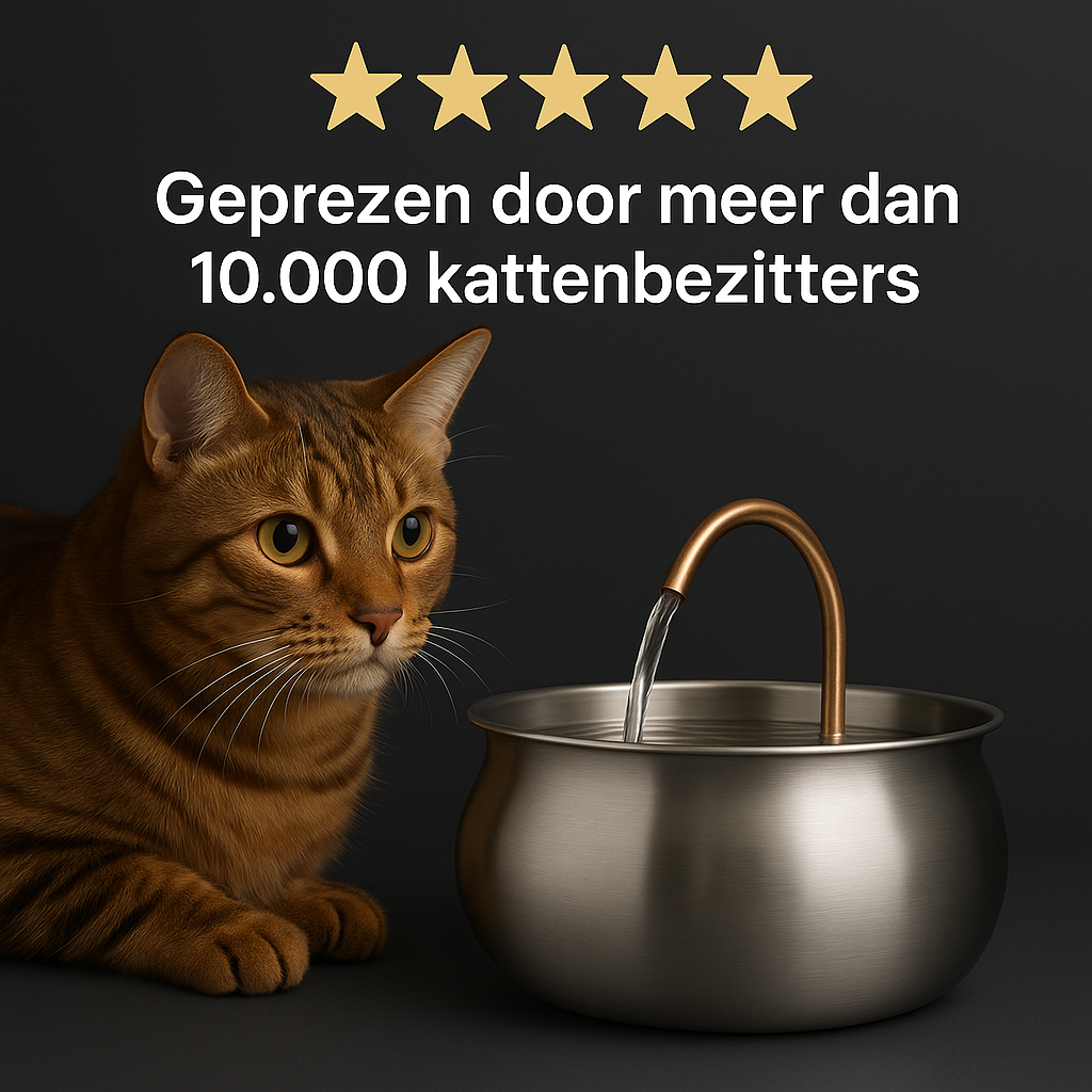 KatFontein™ | Altijd vers water, elke slok een verfrissing!