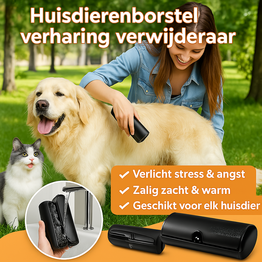 CozyComb™ | Effectieve haarverwijderaar & ontviltingsborstel