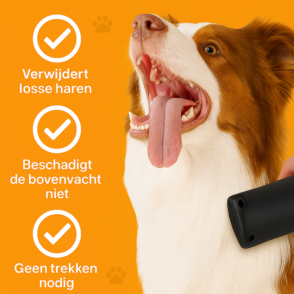 CozyComb™ | Effectieve haarverwijderaar & ontviltingsborstel