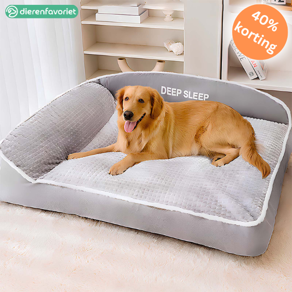 SleepyPaws™ | Premium Warm Kussenbed voor Grote Honden
