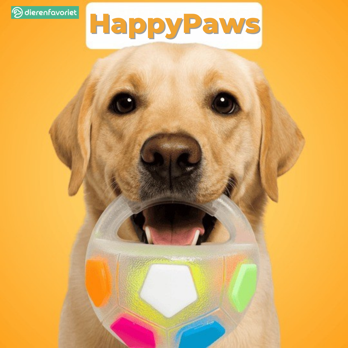 HappyPaws | Stressverlichtend Speelbal voor Honden