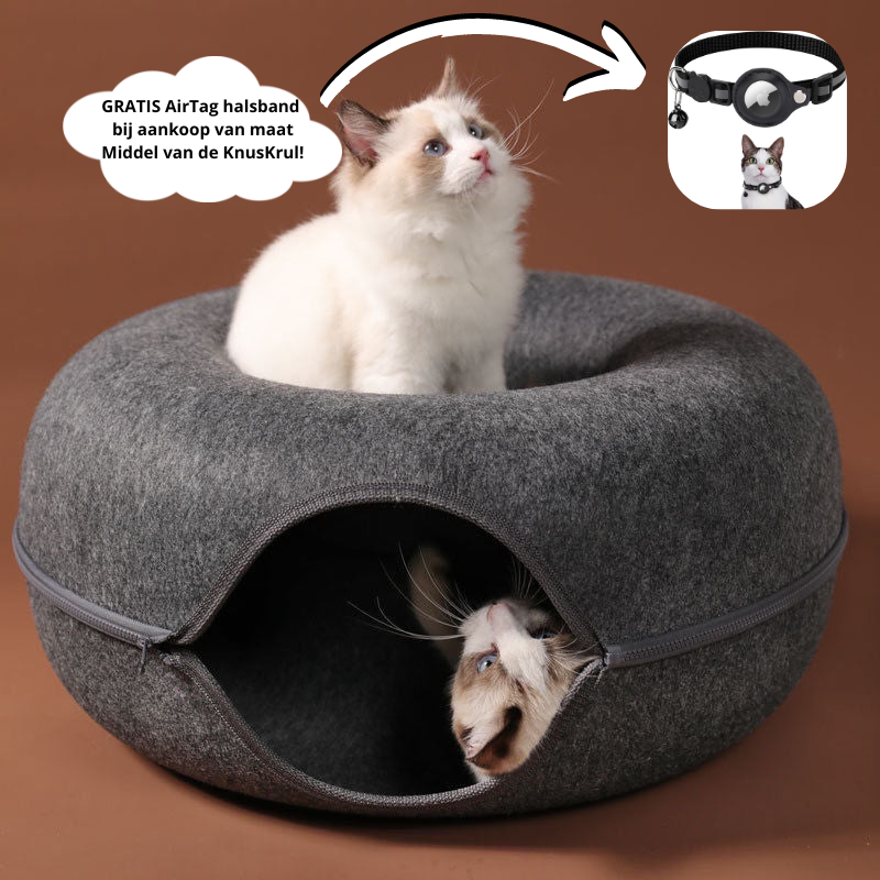 KnusKrul™ | Ultiem Comfort voor Jouw Kat!