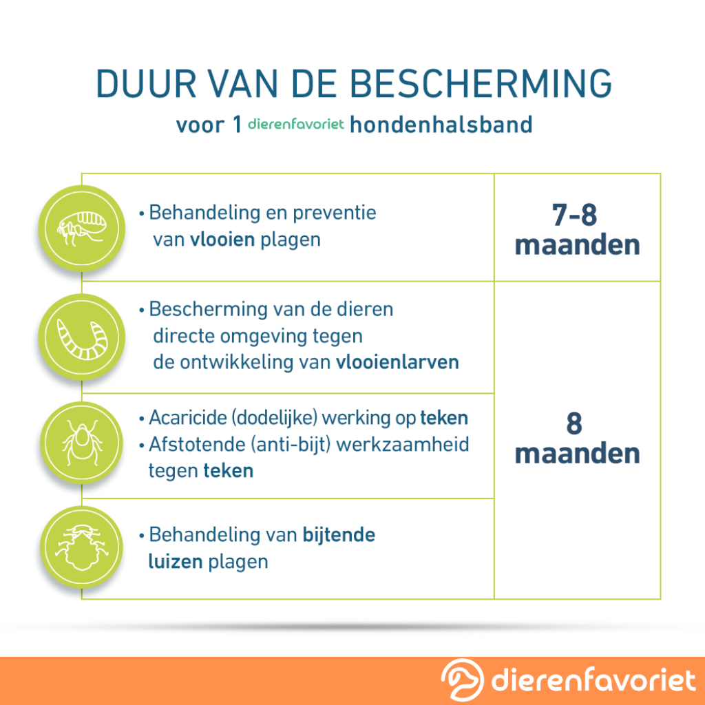 Vlooienhalsband™ Nooit meer last van vlooien!