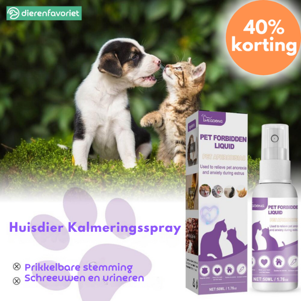 PetCalm™ Stressverlichting voor je harige vrienden!
