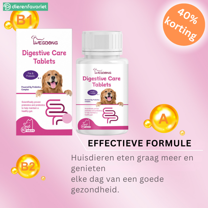 PawBiotic™ | Spijsverteringsondersteuning voor Huisdieren