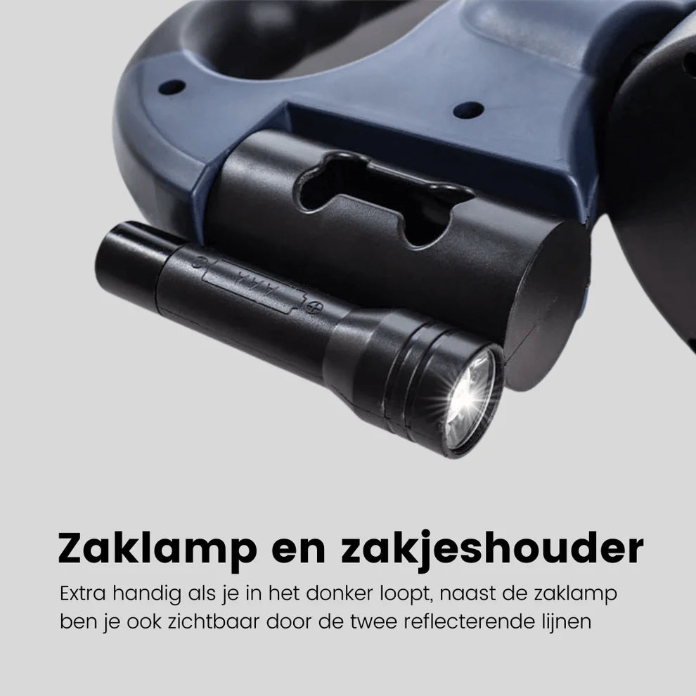 TwinWalk™ | Zeg vaarwel tegen in de knoop zittende hondenriemen!