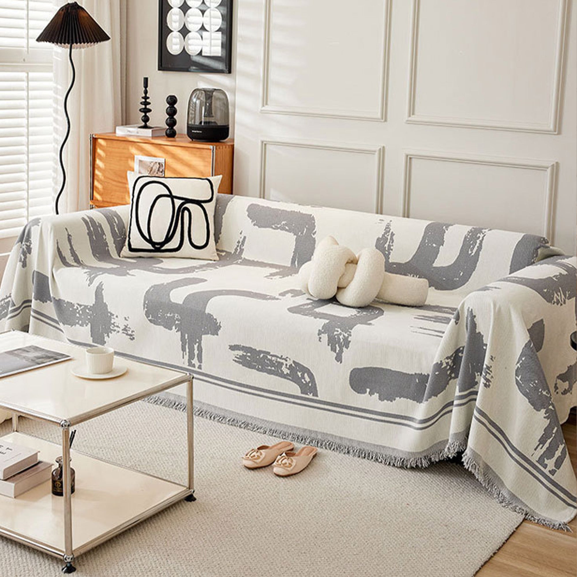 ZenFur™ | Minimalistische Monochrome Bankhoes